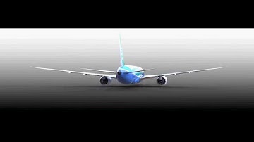 Boieng 787 Dreamliner modelled in Solidworks