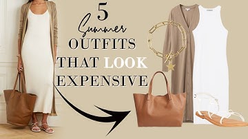 5  SUMMER outfits that look EXPENSIVE on a BUDGET | Classy Fashion over 40