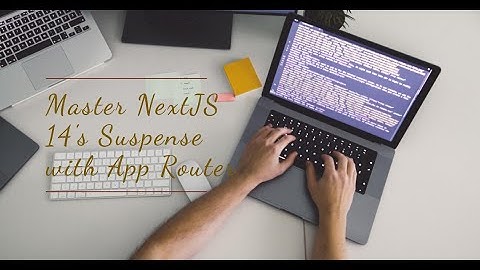 How to use Suspense in NextJS 14 with App router