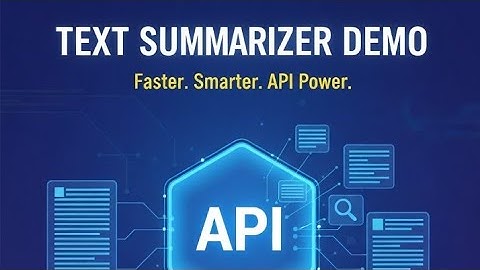 Summarizer API