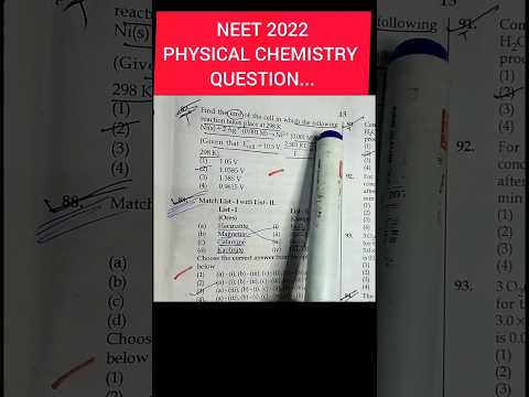 Physical chemistry ncert