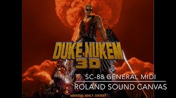 Duke Nukem 3D | Grabbag Comparison | Roland Sound Canvas SC-88 vs Gravis Ultrasound