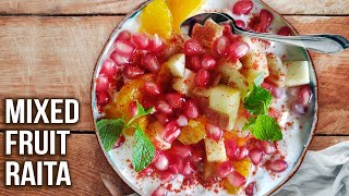 Mixed Fruit Raita Recipe | How To Make Raita | Fruit Raita using Curd | Quick and Easy | Varun screenshot 2
