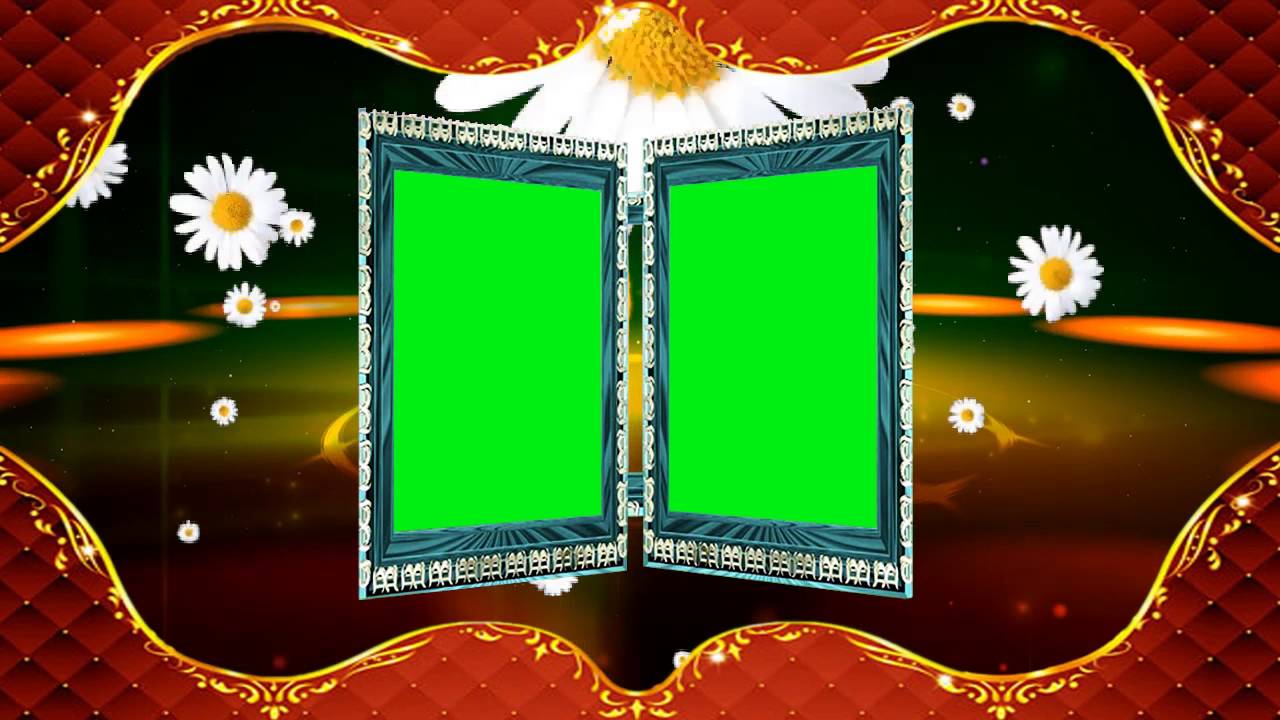 Wedding Video Background Green Screen Animated Effects HD - YouTube