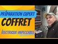 Prparation expert pour un coffret lectrique impeccable