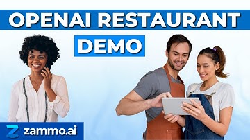 OpenAI Restaurant Webinar Demo