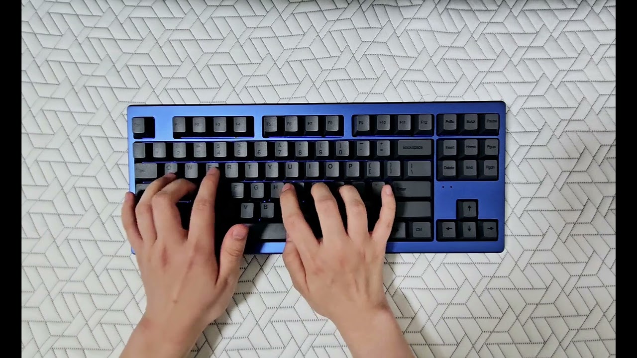 ar87 페스체 풀윤활+흡음 커스텀키보드