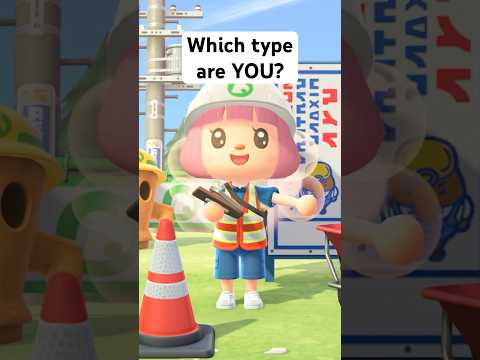 6 Types of Animal Crossing Players 😂 #acnh