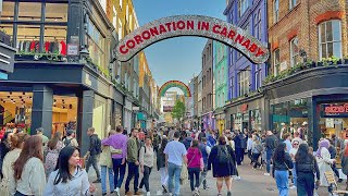 London Summer Walk 2023 | Walking in Mayfair London - Central London Luxury Shopping Street [4K HDR]