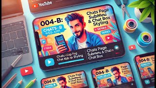 Chat App | 004-B: Chats Page Styling: SubMenu & Chat Box Layouts screenshot 1