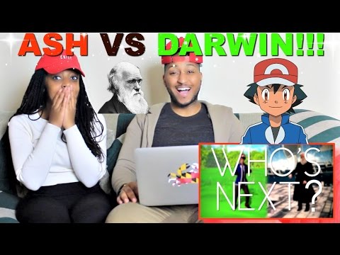 Epic Rap Battles of History "Ash Ketchum vs Charles Darwin" Reaction!!!