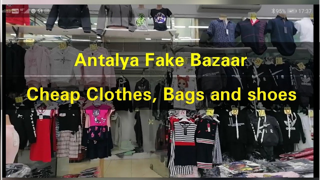 Antalya Fake Bazaar 2019 YouTube