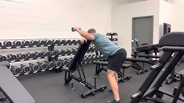 External Rotation - Standing - Cobra - DB - One Arm