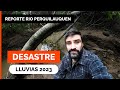 FUERTES LLUVIAS CHILE JUNIO 2023! ⚠️🌧️   Desborde de Río Perquilauquen y estragos en el proyecto