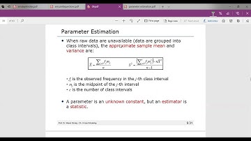 Input Modeling  Part 3 Parameter Estimation