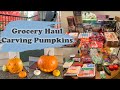 GROCERY HAUL | COSTCO HAUL | CARVING PUMPKINS | CLEAN WITH NAOMI