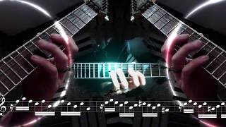 Bach Invention 13 Rock guitar Version