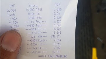 TD stock turbo sidewinder 5.16@131mph