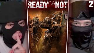 ГЛЕБ ИГРАЕТ в Ready or Not #2 / НОВЫЕ КАРТЫ (Ростик, Хелин) | Sasavot