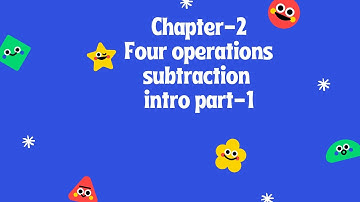 ICSE BOARD CLASS-5 chapter 2 Four Operations Subtraction intro part-1