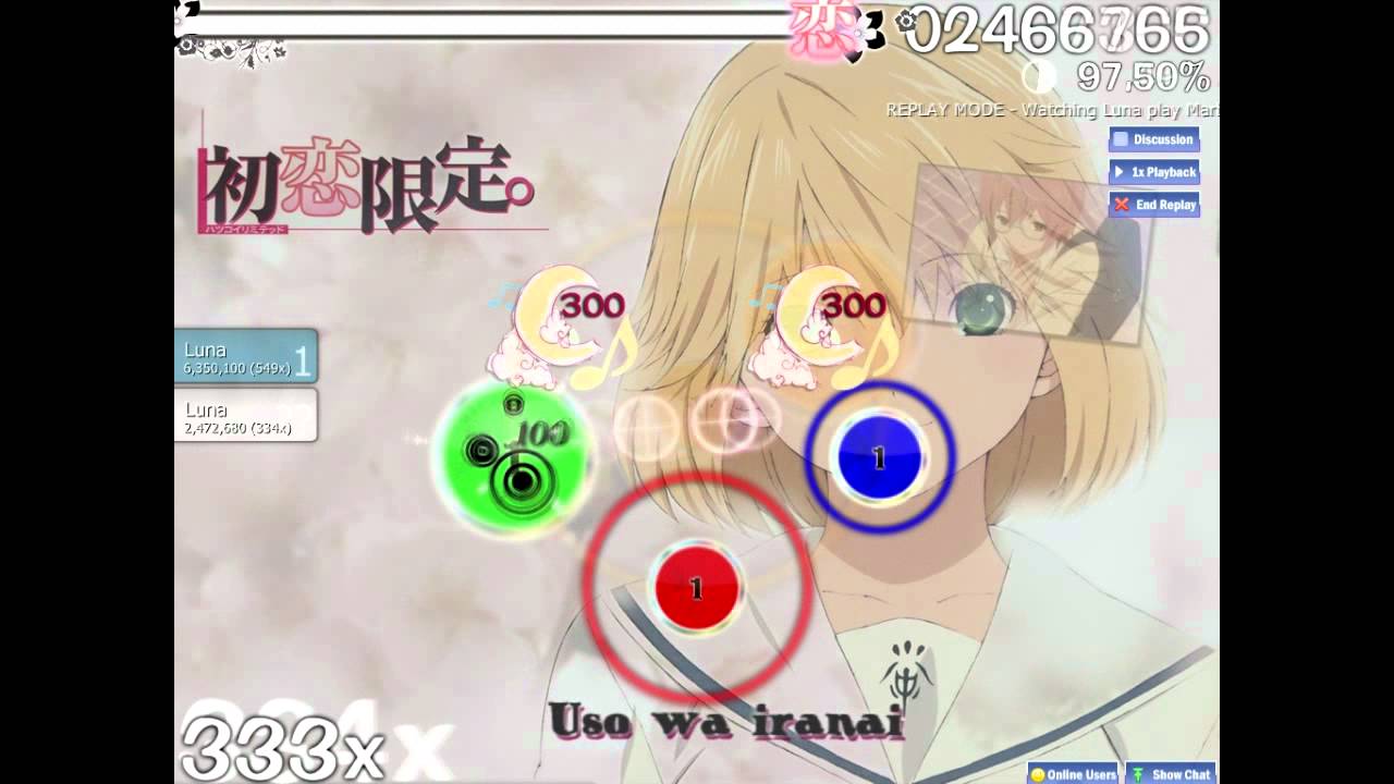Download Osu Marble Hatsukoi Limited Jump S Rank Youtube Free HD Wallpaper Osu Marble Hatsukoi Limited Jump S Rank Youtube Free HD