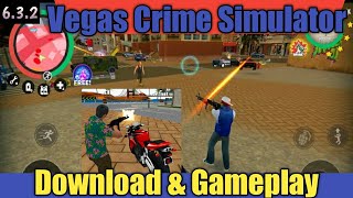 Download Vegas Crime Simulator Offline Open World Crime Simulator Game Apk Version 6.3.2 & Gameplay screenshot 3