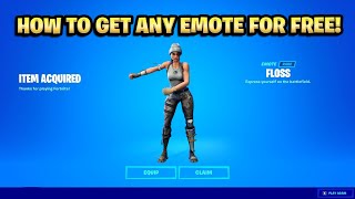 How To Get EVERY EMOTE For FREE in Fortnite 2024! (FREE EMOTES)