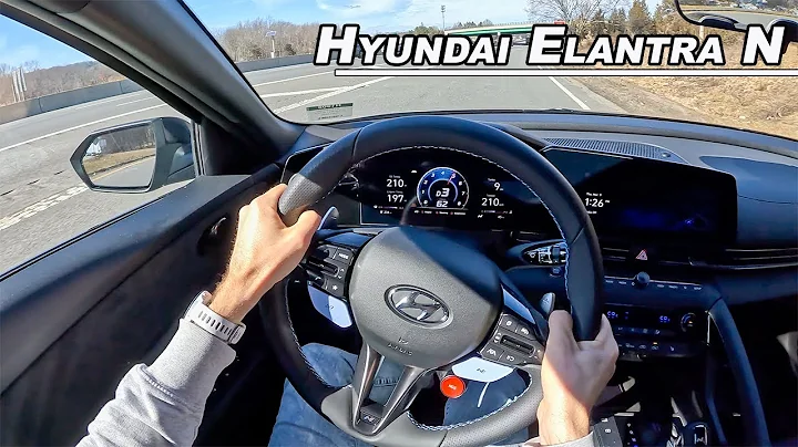 2023 Hyundai Elantra N - The Honda Civic Type R Fighter!  (POV Binaural Audio) - 天天要聞