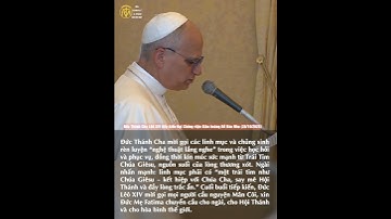 Đức Thánh Cha Lêô XIV tiếp kiến Đại Chủng viện Giáo hoàng Bồ Đào Nha (20/10/2025)