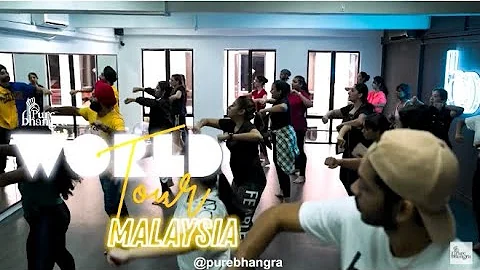 Kaun Nee Jaandah Bhangra Workshop in Malaysia by Hardy Singh.