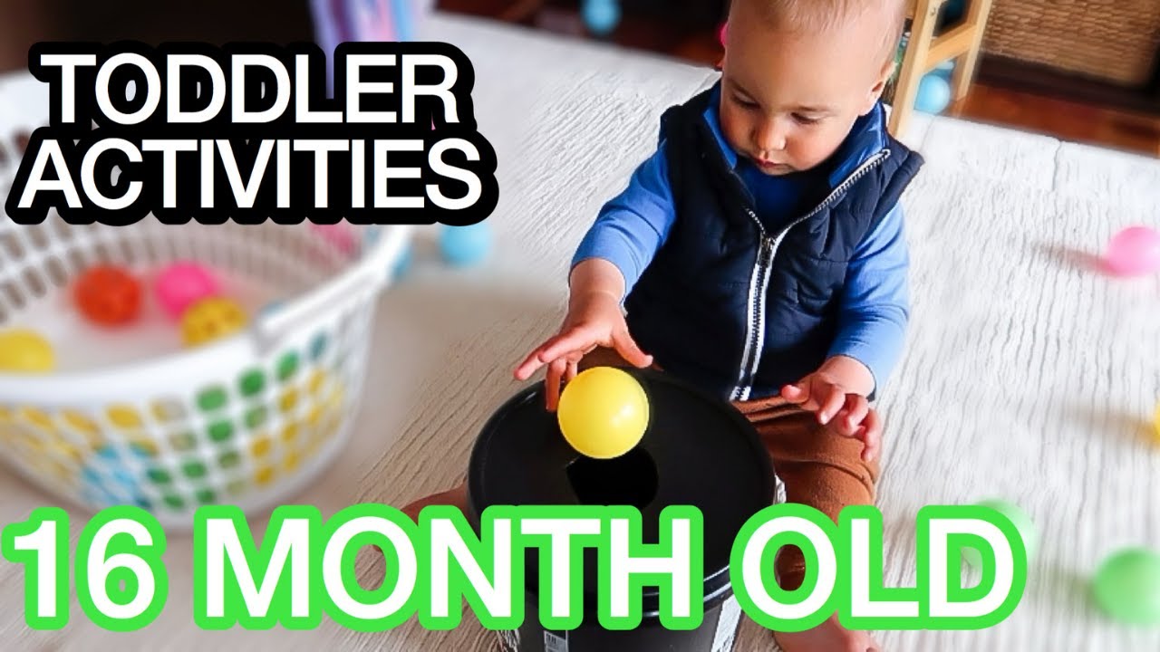 WHAT ACTIVITIES MY 16 MONTH OLD BABY DOES IN A DAY! YouTube