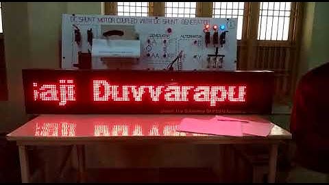 Wireless notice board using bluetooth and arduino