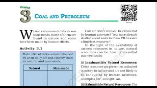 8th NCERT Science Ch 3 : Coal and Petroleum (PART 1)