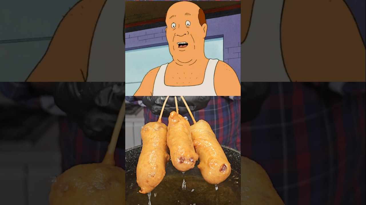 Boomhauer's Dang Ol' Delicious Deep Fried Bananas!?? #kingofthehill #deepfried #chocolateb
