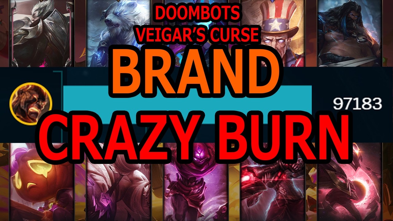 BRAND does CRAZY BURN DAMAGE (DOOM BOTS - VEIGAR'S CURSE!) | P25.18