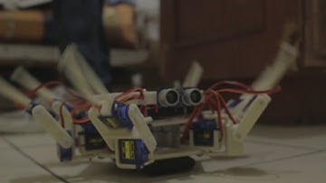 Robot hexapodo controlado por bluetooth y arduino