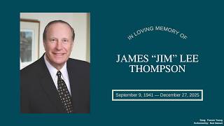 Jim Thompson Memorial Slideshow
