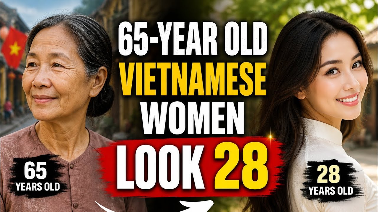 65-Year Old Vietnamese women look 28| The Ancient Beauty Secret Swears by @TimelessBeauty_Hub