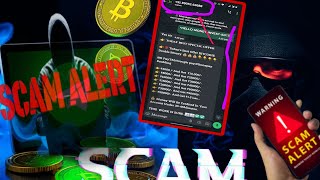 Scammers on Telegram! Bitcoin Scam Alert ⚠️