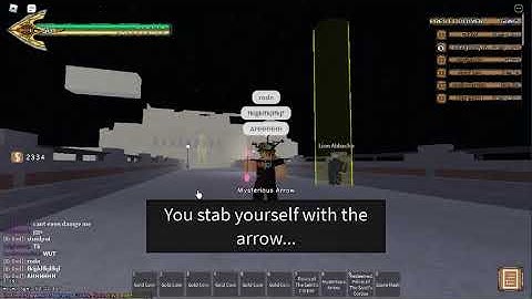 yba using lucky arrow