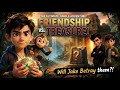 The Secret of the Golden Cave | A Story of Friendship & Betrayal | Kids Tales TV