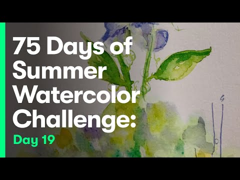 75 Days of Summer Watercolor Challenge: Day 19