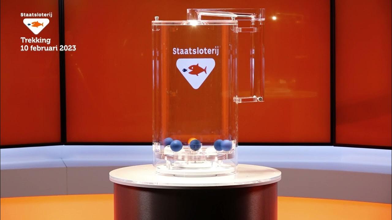 Staatsloterij Jackpotspel 10 februari 2023 YouTube