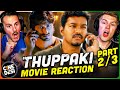 THUPPAKKI Movie Reaction Part 2/3!  | Thalapathy Vijay | Kajal Aggarwal | Vidyut Jammwal