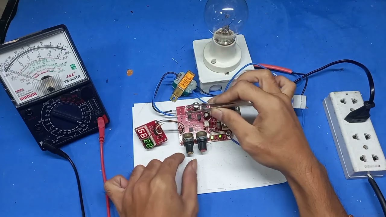 Chia sẻ kinh nghiệm sửa mạch timer-NYD01 khi đo thông mạch công suất