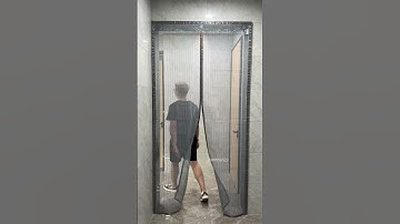 Rèm cửa chống muỗi dán tường- Tiện lợi sử dụng và dễ dàng được lắp đặt