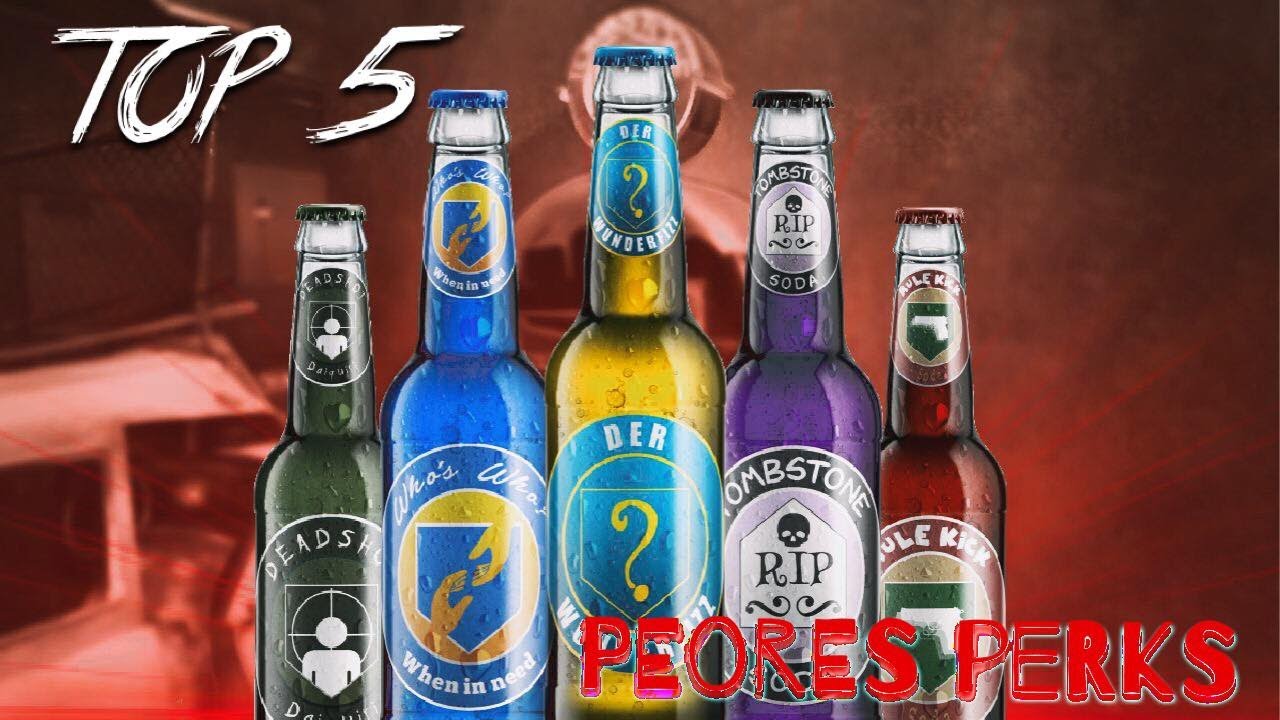 TOP 5 - PEORES PERKS EN COD ZOMBIES