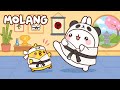MOLANG Dresses Up as a KUNG FU PANDA 🐼 MOLANG and Piu Piu | FULL Episodes | CARTOONS