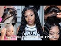 ULTIMATE MELT From START TO FINISH | Frontal Wig Install &amp;  Wave Crimping Tutorial FT WIGGINS  HAIR