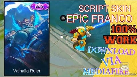 NEW SCRIPT SKIN EPIC FRANCO "VALHALLA RULER"